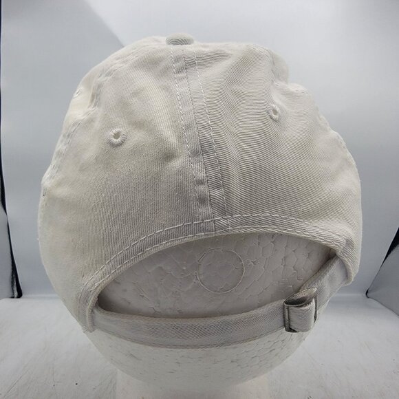 NASA Embroidered Logo White Hat Cap By Mad Engine Casual Lightweight Adjustable - Picture 3 of 9